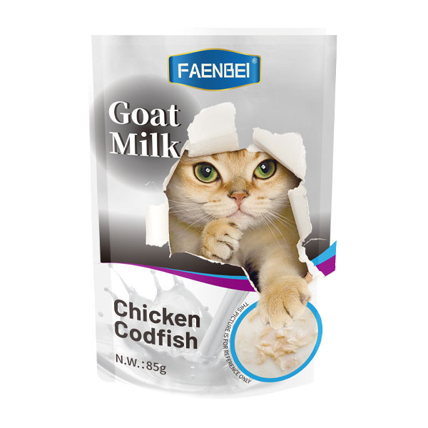 پوچ گربه فنبی با طمع مرغ و ماهی کاد در شیر بز