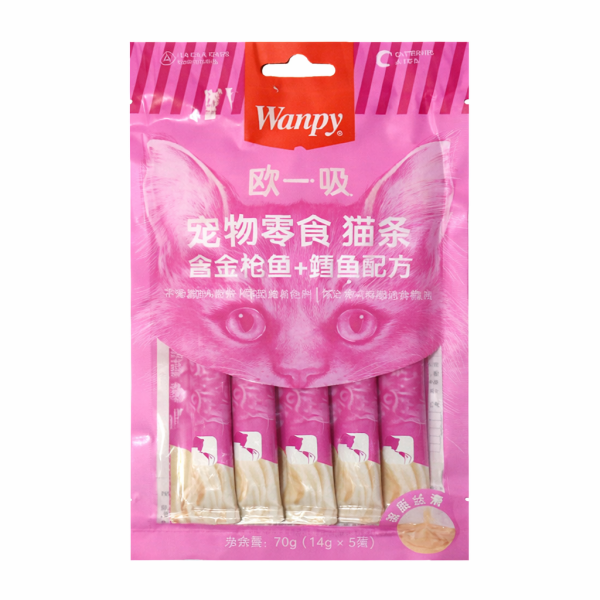 بستنی گربه ونپی با طعم تن و ماهی کاد | Wanpy Creamy Treat